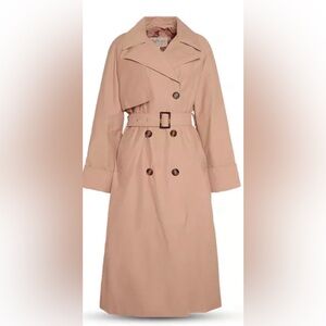Barbour Gwyn Water Resistant Trench Coat (NWT) US Size 10; UK Size 14